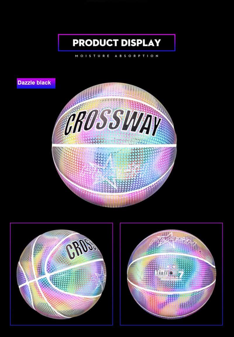 travis scott reflective basketball